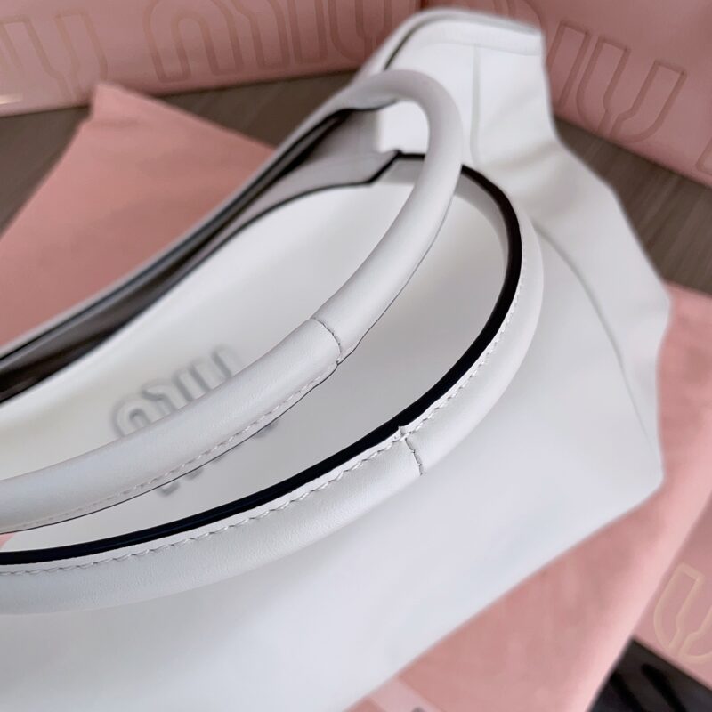 Replica Miu Miu Ivy Tote White 6 Replica Miu Miu Ivy Tote White - premium-grade designer purse dupe