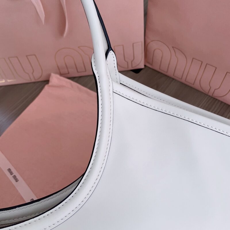 Replica Miu Miu Ivy Tote White 7 Replica Miu Miu Ivy Tote White - premium 1:1 fake handbag model