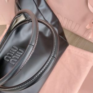 Replica Miu Miu Ivy Tote Black 2 Replica Miu Miu Ivy Tote Black - best-selling designer handbag dupe
