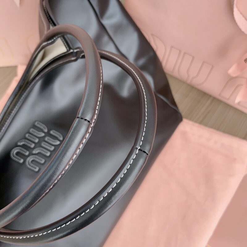 Replica Miu Miu Ivy Tote Black 2 Replica Miu Miu Ivy Tote Black - best-selling designer handbag dupe