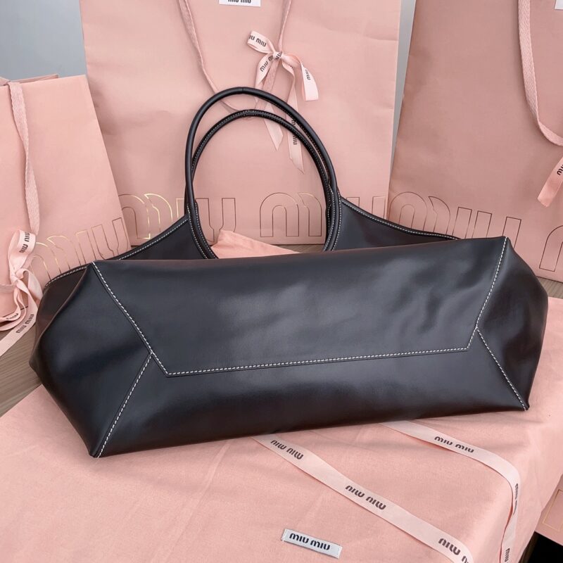 Replica Miu Miu Ivy Tote Black 3 Replica Miu Miu Ivy Tote Black - best quality luxury bag dupe
