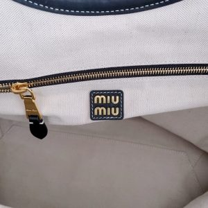 Replica Miu Miu Ivy Tote Black 7 Replica Miu Miu Ivy Tote Black - premium 1:1 fake handbag model