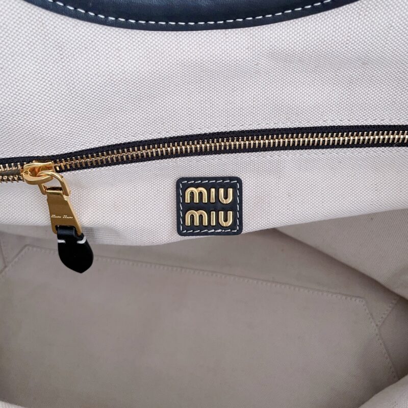 Replica Miu Miu Ivy Tote Black 7 Replica Miu Miu Ivy Tote Black - premium 1:1 fake handbag model