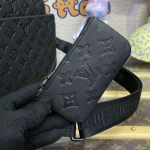 Replica Louis Vuitton Trio Messenger Full Black 2 Replica Louis Vuitton Trio Messenger Full Black - premium-grade designer purse dupe