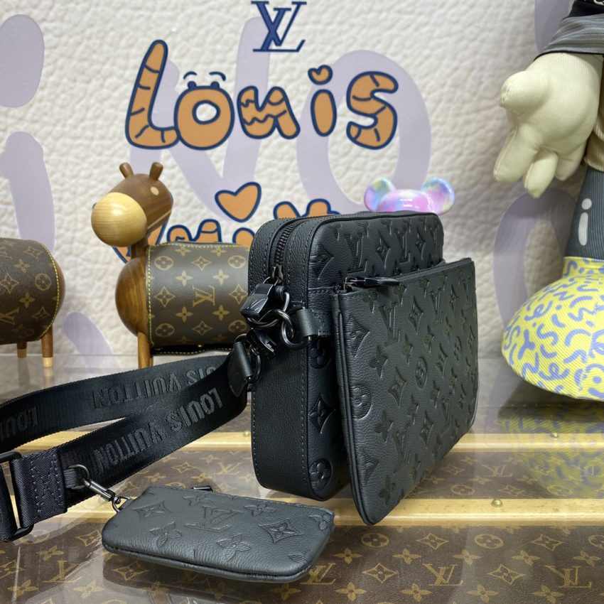 Replica Louis Vuitton Trio Messenger Full Black 9 Replica Louis Vuitton Trio Messenger Full Black - top-tier luxury replica shoulder bag