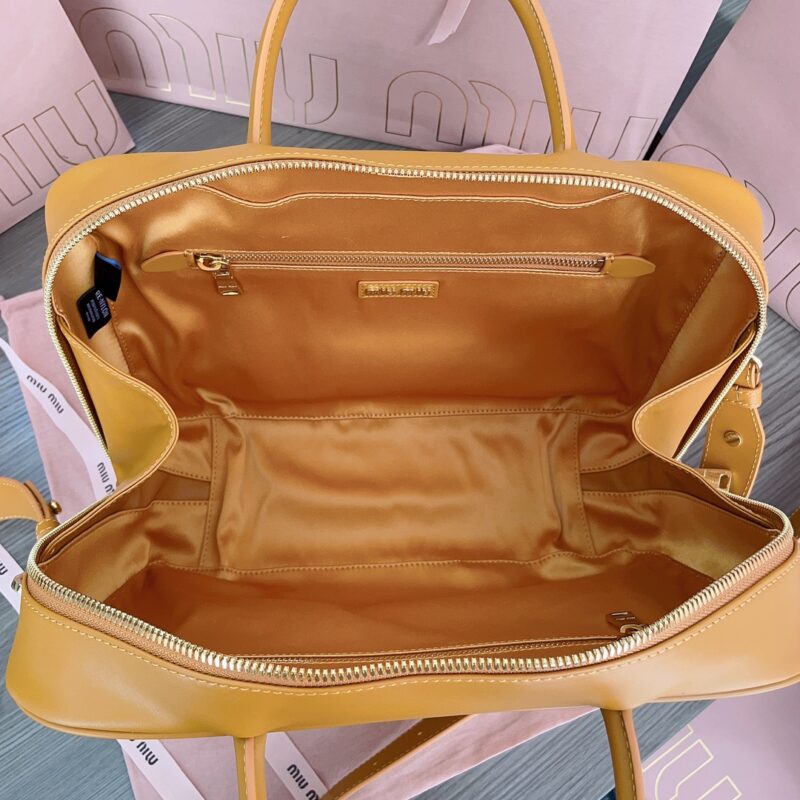Replica Miu Miu Arcadie Light Brown 2 Replica Miu Miu Arcadie Light Brown - near-authentic luxury replica handbag