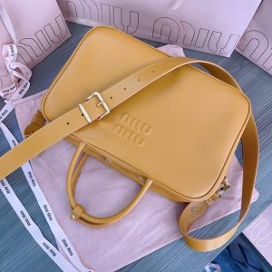 Replica Miu Miu Arcadie Light Brown 5 Replica Miu Miu Arcadie Light Brown - near-authentic luxury replica handbag