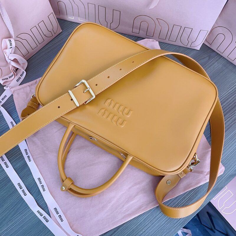 Replica Miu Miu Arcadie Light Brown 5 Replica Miu Miu Arcadie Light Brown - near-authentic luxury replica handbag