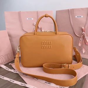 Replica Miu Miu Arcadie Light Brown 1 Replica Miu Miu Arcadie Light Brown - near-authentic luxury replica handbag