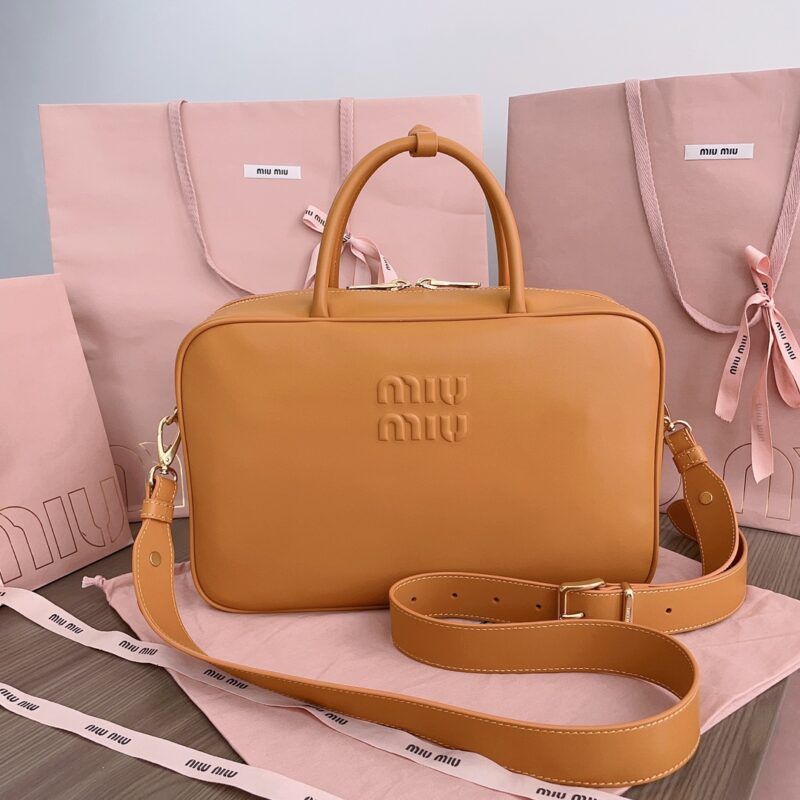 Replica Miu Miu Arcadie Light Brown 1 Replica Miu Miu Arcadie Light Brown - near-authentic luxury replica handbag