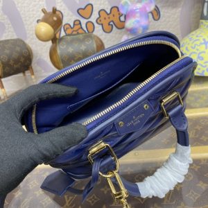 Replica Louis Vuitton Alma BB Blue 4 Replica Louis Vuitton Alma BB Blue - realistic designer-inspired fake bag