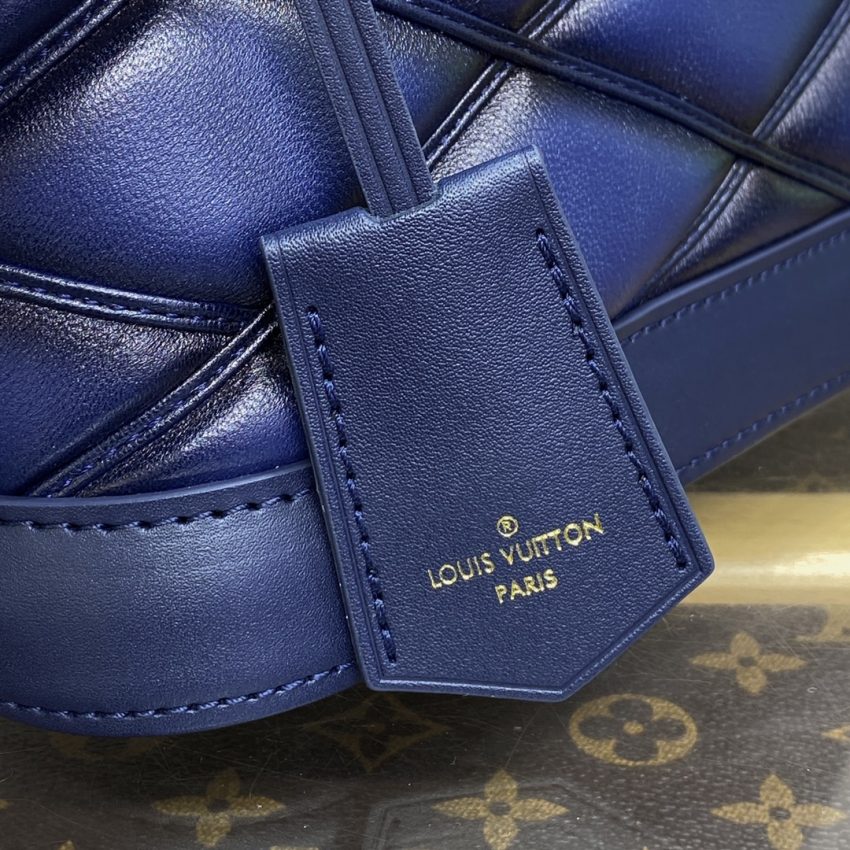 Replica Louis Vuitton Alma BB Blue 6 Replica Louis Vuitton Alma BB Blue - ultra-realistic fake designer tote