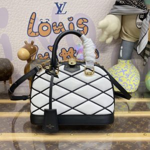 Replica Louis Vuitton Alma BB White 2 Replica Louis Vuitton Alma BB White - best quality luxury bag dupe