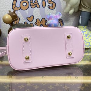 Replica Louis Vuitton Alma BB Pink 10 Replica Louis Vuitton Alma BB Pink - best quality luxury bag dupe