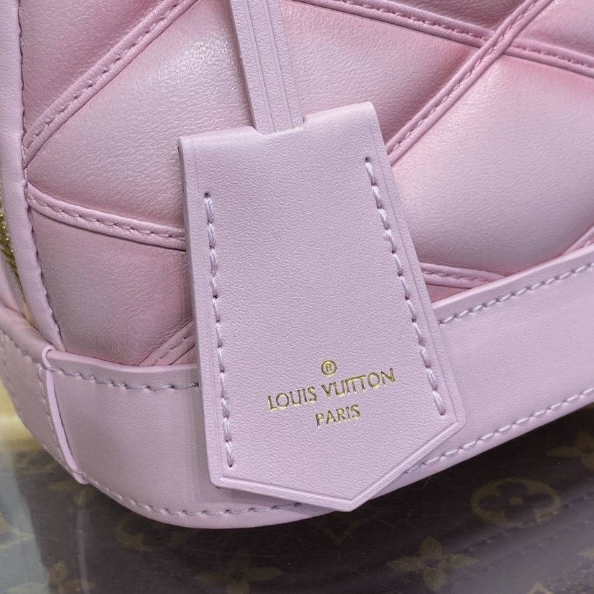 Replica Louis Vuitton Alma BB Pink 9 Replica Louis Vuitton Alma BB Pink - premium-grade designer purse dupe