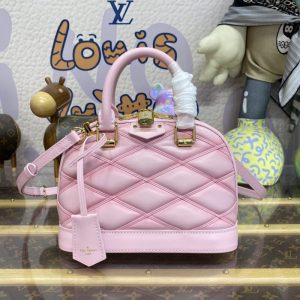 Replica Louis Vuitton Alma BB Pink 2 Replica Louis Vuitton Alma BB Pink - ultra-realistic fake designer tote