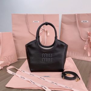 Replica Miu Miu Ivy Small Tote Black 5 Replica Miu Miu Ivy Small Tote Black - top-rated replica designer bag
