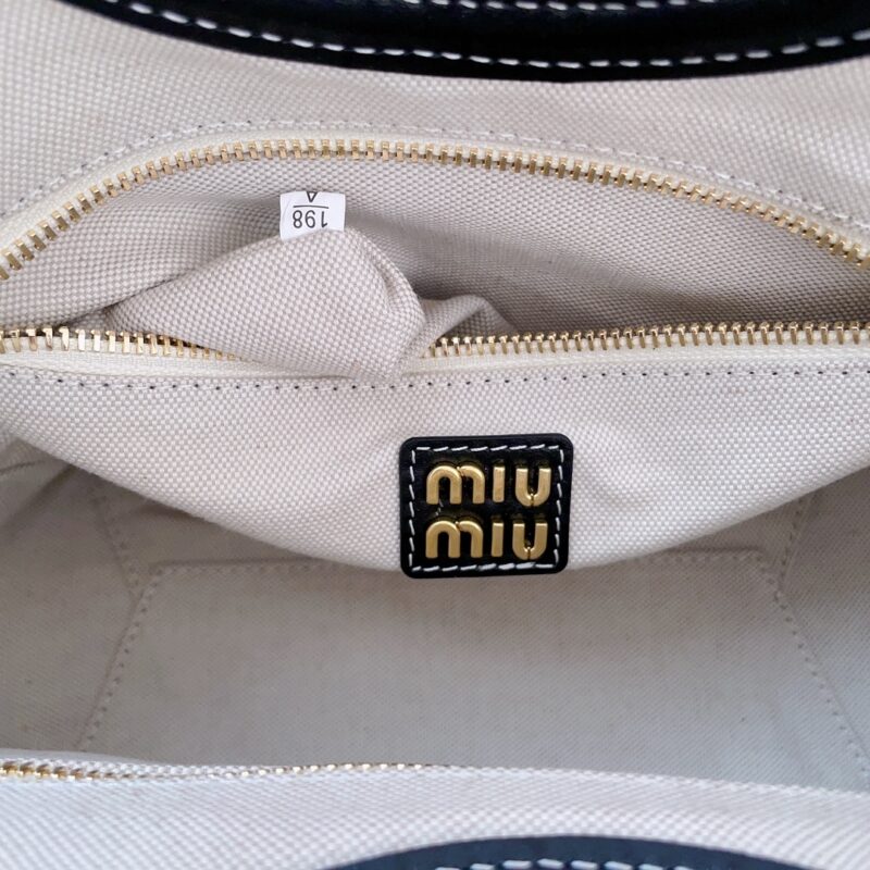 Replica Miu Miu Ivy Small Tote Black 9 Replica Miu Miu Ivy Small Tote Black - premium-grade designer purse dupe