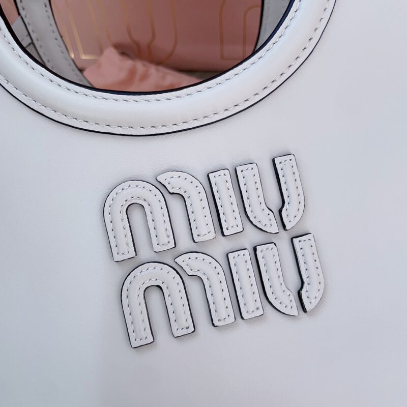 Replica Miu Miu Ivy Small Tote White 3 Replica Miu Miu Ivy Small Tote White - near-authentic luxury replica handbag