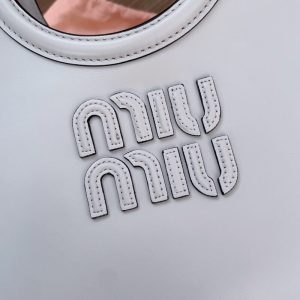 Replica Miu Miu Ivy Small Tote Grey 6 Replica Miu Miu Ivy Small Tote Grey - authentic-look luxury purse replica