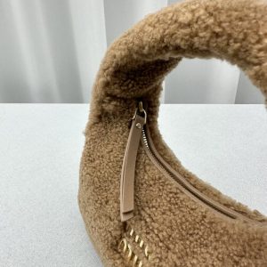 Replica Miu Miu Wander Wool Brown 5 Replica Miu Miu Wander Wool Brown - high-quality designer bag clone