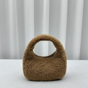 Replica Miu Miu Wander Wool Brown 2 Replica Miu Miu Wander Wool Brown - ultra-realistic fake designer tote