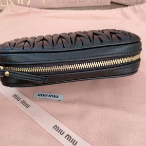 Replica Miu Miu Clutch Black 6 Replica Miu Miu Clutch Black - top-tier luxury replica shoulder bag