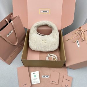 Replica Miu Miu Wander White Wool 4 Replica Miu Miu Wander White Wool - best-selling designer handbag dupe