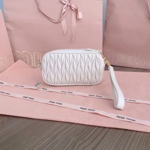 Replica Miu Miu Clutch White 3 Replica Miu Miu Clutch White - high-accuracy replica luxury purse