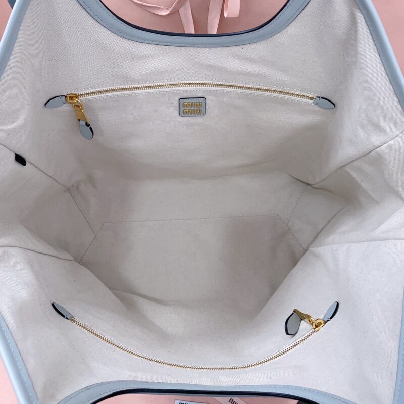 Replica Miu Miu Ivy Tote Grey 3 Replica Miu Miu Ivy Tote Grey - elite superclone designer purse