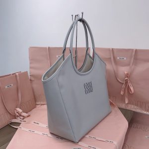 Replica Miu Miu Ivy Tote Grey 4 Replica Miu Miu Ivy Tote Grey - best-selling designer handbag dupe