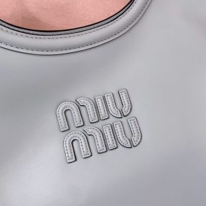 Replica Miu Miu Ivy Tote Grey 5 Replica Miu Miu Ivy Tote Grey - near-authentic luxury replica handbag