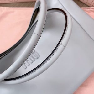 Replica Miu Miu Ivy Tote Grey 6 Replica Miu Miu Ivy Tote Grey - near-authentic luxury replica handbag