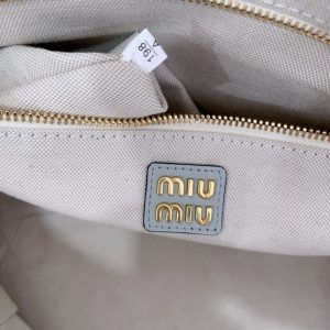 Replica Miu Miu Ivy Tote Grey 7 Replica Miu Miu Ivy Tote Grey - premium-grade designer purse dupe
