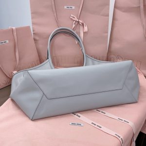 Replica Miu Miu Ivy Tote Grey 8 Replica Miu Miu Ivy Tote Grey - best quality luxury bag dupe