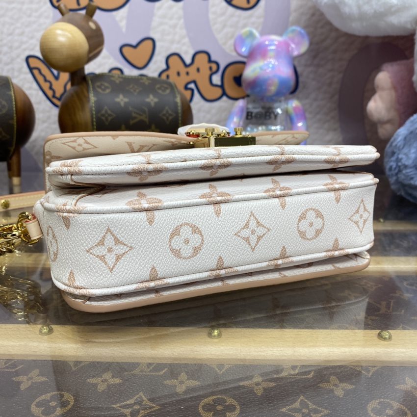 Replica Louis Vuitton Pochette Metis East West Pink - ultra-realistic fake designer tote
