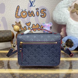 Replica Louis Vuitton Pochette Metis Dark Blue 4 Replica Louis Vuitton Pochette Metis Dark Blue - high-quality designer bag clone