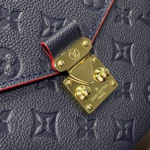Replica Louis Vuitton Pochette Metis Dark Blue 5 Replica Louis Vuitton Pochette Metis Dark Blue - high-end fake designer purse