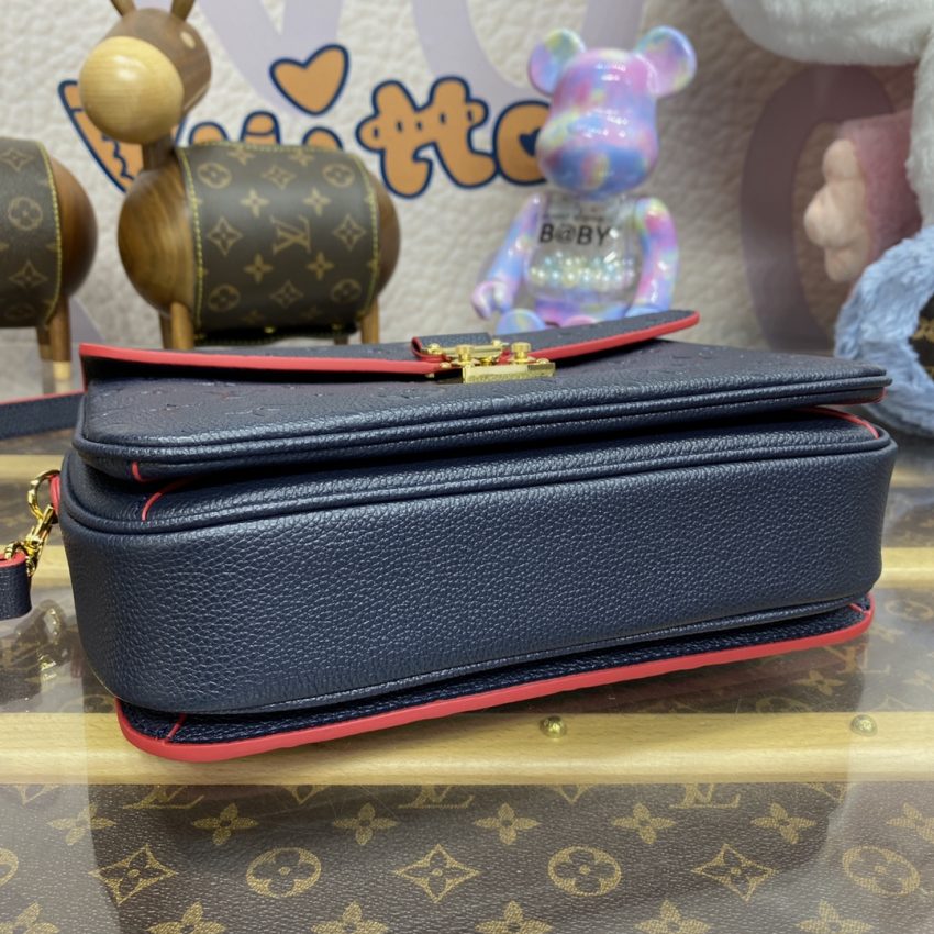 Replica Louis Vuitton Pochette Metis Dark Blue 7 Replica Louis Vuitton Pochette Metis Dark Blue - near-authentic luxury replica handbag