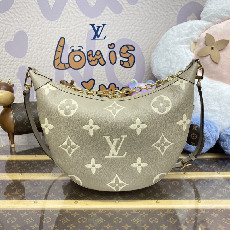 Replica Louis Vuitton Loop Hobo Beige 1 Replica Louis Vuitton Loop Hobo Beige - premium-grade designer purse dupe