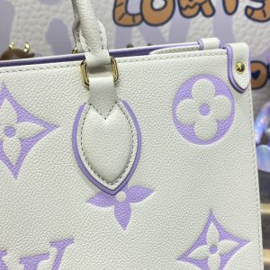Replica LV OnTheGo White Purple 5 Replica LV OnTheGo White Purple - high-accuracy replica luxury purse