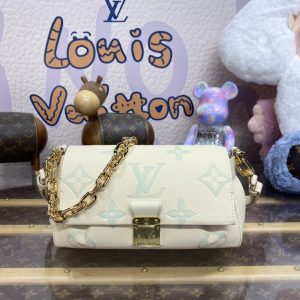 Replica Louis Vuitton Favorite White 1 Replica Louis Vuitton Favorite White - best quality luxury bag dupe