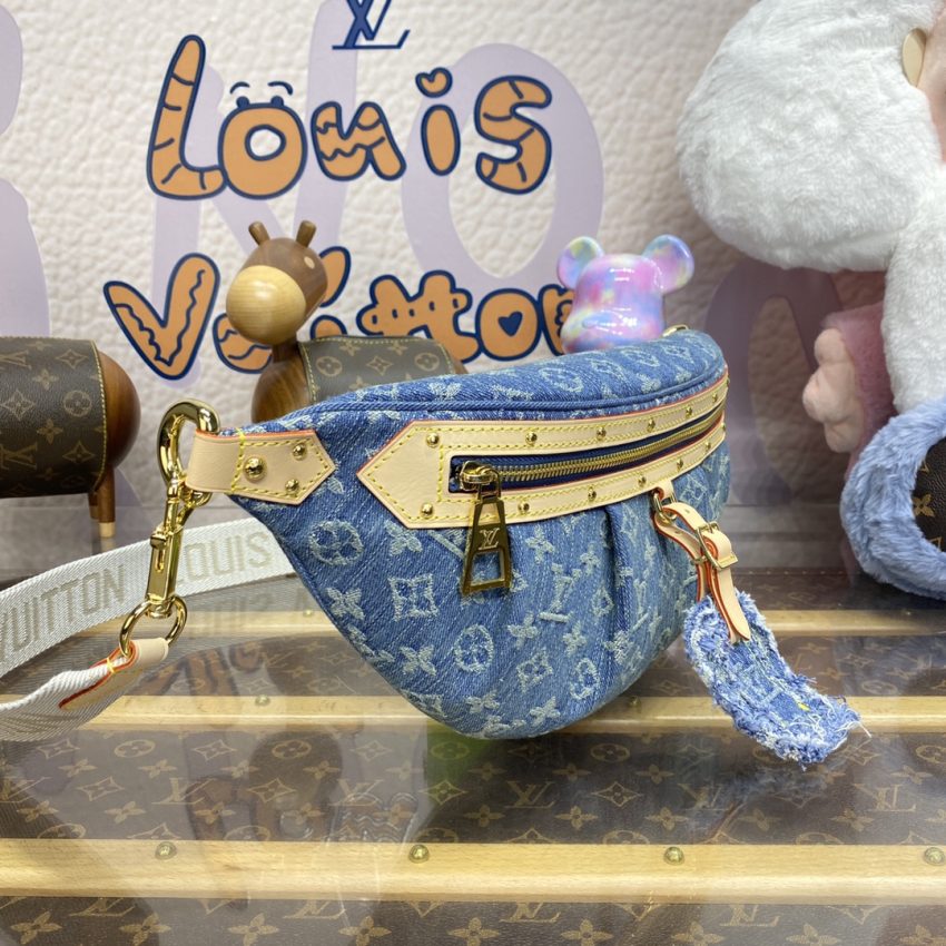 Replica Louis Vuitton Bumbag Waist Denim 3 Replica Louis Vuitton Bumbag Waist Denim - 1:1 designer replica handbag