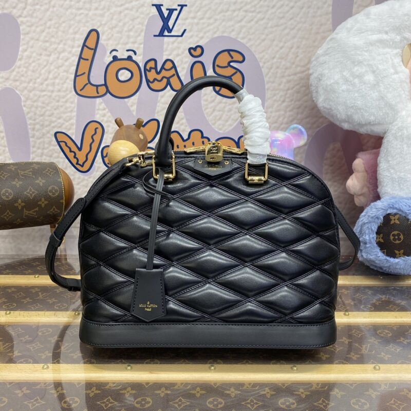 Replica Louis Vuitton Alma PM Black 3 Replica Louis Vuitton Alma PM Black - high-end fake designer purse