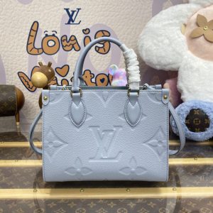 Replica LV OnTheGo PM Sky Blue 3 Replica LV OnTheGo PM Sky Blue - top-rated replica designer bag