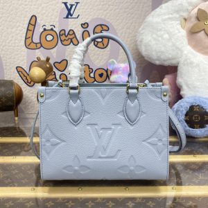 Replica LV OnTheGo PM Sky Blue 1 Replica LV OnTheGo PM Sky Blue - high-quality designer bag clone