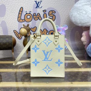 Replica Louis Vuitton Sac Plat Petit Blue 2 Replica Louis Vuitton Sac Plat Petit Blue - authentic-look luxury purse replica