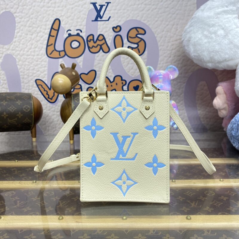 Replica Louis Vuitton Sac Plat Petit Blue 2 Replica Louis Vuitton Sac Plat Petit Blue - authentic-look luxury purse replica