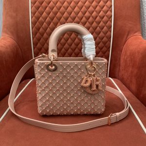 Replica Lady Dior Pink Pearl 1 Replica Lady Dior Pink Pearl - elite superclone designer purse