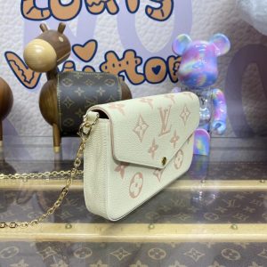 Replica Louis Vuitton Félicie Pochette White Pink 5 Replica Louis Vuitton Félicie Pochette White Pink - top-rated replica designer bag